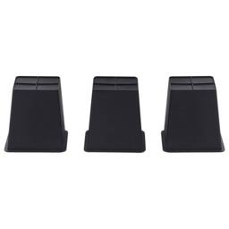 Wyld and Coco Wheeled Plant Pot Black PE Rattan - 3 Removable Inserts - thumbnail 9