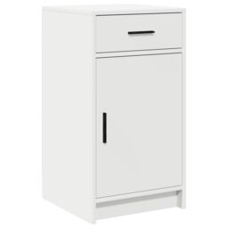Berkfield Home 3-Piece Dressing Table Set with LED, White Engineered Wood - thumbnail 6