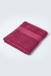 Homescapes 500 GSM Turkish Cotton Towel Soft, Absorbent & Quick-Drying in Burgundy - thumbnail 5