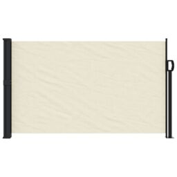 Berkfield Home Retractable Side Awning Cream 120x500 cm - thumbnail 3