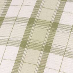 Voyage Maison Arrochar Tartan Woven Indoor/Outdoor Cushion in Green - Size: 50 cm x 50 cm - thumbnail 5