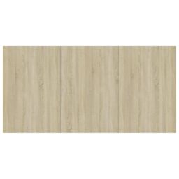 Berkfield Home Dining Table Sonoma Oak 180x90x76 cm Engineered Wood in Brown - Size: 180 x 90 x 76 cm - thumbnail 6