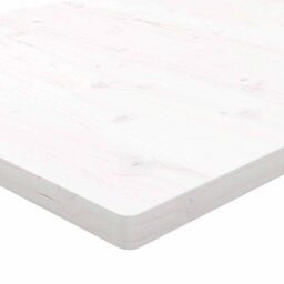 Berkfield Home Desk Top White 80x40x2.5 cm Solid Wood Pine - thumbnail 6