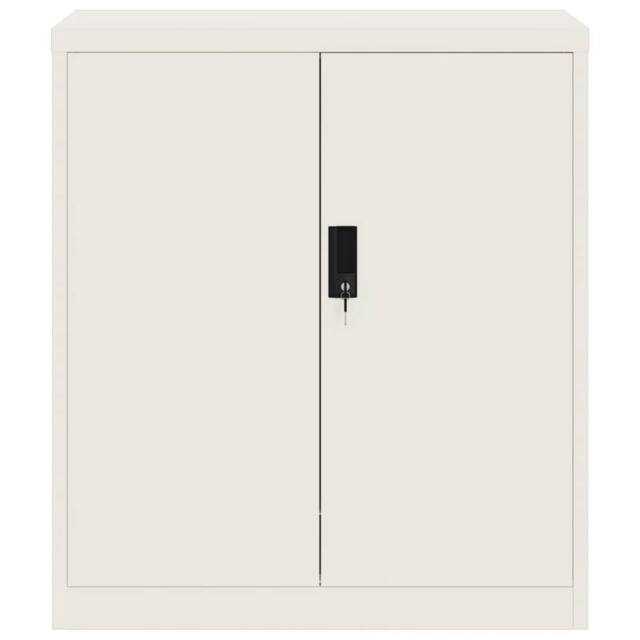 Berkfield Home Durable File Cabinet White 79x40x90 cm Steel - Size: 79 x 40 x 90 cm - image 1