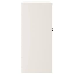 Berkfield Home Durable File Cabinet White 79x40x90 cm Steel - Size: 79 x 40 x 90 cm - thumbnail 5