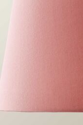 ValueLights Aspen Blush Pink Tapered Easy Fit Pendant Lamp Shade in Pale Pink - Size: Medium - thumbnail 4