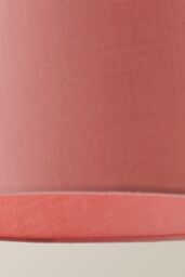 ValueLights Aspen Blush Pink Tapered Easy Fit Pendant Lamp Shade in Pale Pink - Size: Medium - thumbnail 5