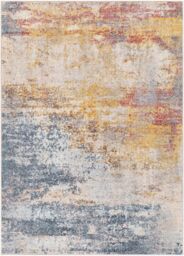 Livabliss Ankara - Abstract Grey Blue Modern Marble Living Dining Bedroom Rug - Size: 160 cm x 215 cm - thumbnail 2
