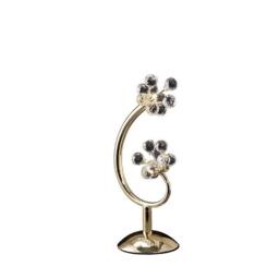 Netlighting Octavia Table Lamp 2 Light G4 French GoldCrystal NOT LEDCFL Compatible in Gold - thumbnail 1