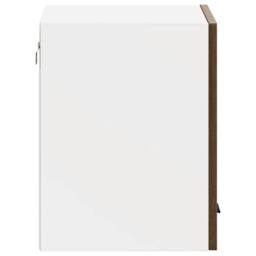 Berkfield Home Kitchen Wall Cabinet Porto Brown Oak Engineered Wood - thumbnail 6