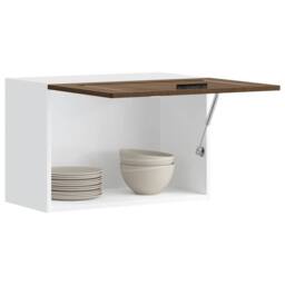 Berkfield Home Kitchen Wall Cabinet Porto Brown Oak Engineered Wood - thumbnail 2