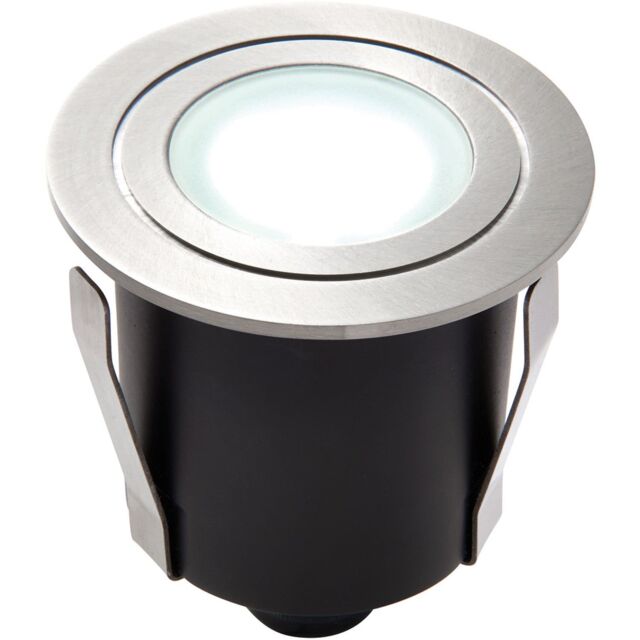 Loops Recessed IP67 Guide Light - 1.2W Daylight White LED Marine Grade Stainless Steel in Metallics - image 1