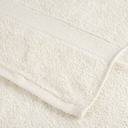 Berkfield Home Premium Bath Towels SOLUND 2 pcs 100x150 cm 600 gsm in Cream - thumbnail 6