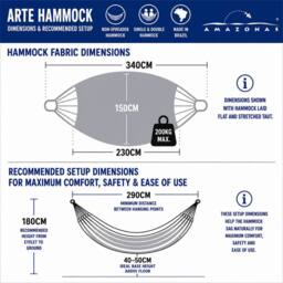 Amazonas Arte Double Traditional Hammock Vino in Purple - thumbnail 7