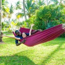 Amazonas Arte Double Traditional Hammock Vino in Purple - thumbnail 2
