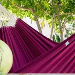Amazonas Arte Double Traditional Hammock Vino in Purple - thumbnail 5