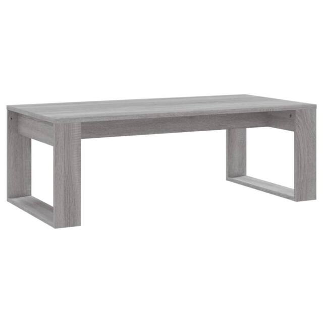 Berkfield Home Coffee Table Grey Sonoma 102x50x35 cm Engineered Wood - Size: 102 x 50 x 35 cm - image 1