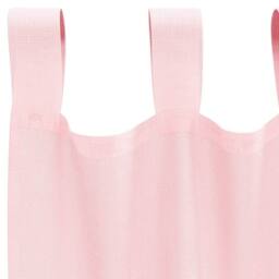 Berkfield Home Voile Curtains with Loops 2 pcs Light Pink 140x245 cm - thumbnail 5