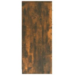 Berkfield Home Bathroom Cabinet Smoked Oak 60x33x80 cm Engineered Wood in Brown - Size: 60 x 33 x 80 cm - thumbnail 6