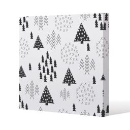 Benjamin Tate Design Scandinavian style christmas (canvas) / 61 x 61 x 4cm in Natural - Size: 61 x 61 x 4 cm - thumbnail 1