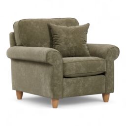 The Great Sofa Company Flora Armchair Glory Winter Moss in Dark Green - thumbnail 2