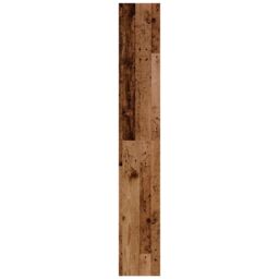 Berkfield Home Book Cabinet/Room Divider Old Wood 40x30x198 cm in Brown - Size: 40 x 30 x 198 cm - thumbnail 5