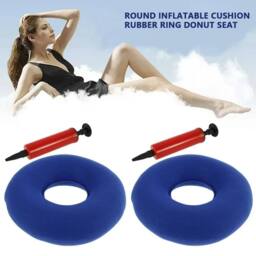 SPETLEK Seat Cushion Pain Comfort Relief Coccyx 2x in Blue - Size: 100 cm x 190 cm