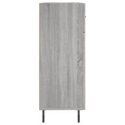 Berkfield Home Sideboard Grey Sonoma 69.5x34x90 cm Engineered Wood - thumbnail 7