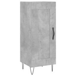 Berkfield Home Highboard Concrete Grey 34.5x34x180 cm Engineered Wood - thumbnail 7