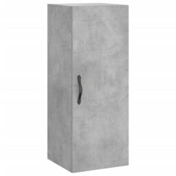 Berkfield Home Highboard Concrete Grey 34.5x34x180 cm Engineered Wood - thumbnail 5