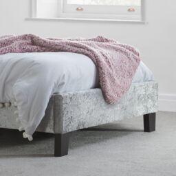 Birlea Berlin Fabric Bed in Grey - Size: King - thumbnail 4