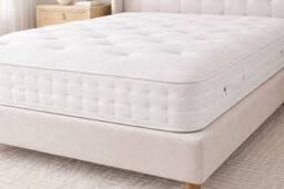 Chester & Oakley Backcare Support Pocket Spring Mattress - 25cm in White - Size: King - thumbnail 3