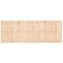 Berkfield Home Wall Headboard 166x3x60 cm Solid Wood Pine in Brown - Size: 166 x 3 x 60 cm - thumbnail 4
