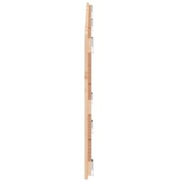 Berkfield Home Wall Headboard 166x3x60 cm Solid Wood Pine in Brown - Size: 166 x 3 x 60 cm - thumbnail 5