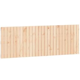 Berkfield Home Wall Headboard 166x3x60 cm Solid Wood Pine in Brown - Size: 166 x 3 x 60 cm - thumbnail 2