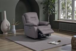 META Sofa Jackson Power Recliner Chair in Dark Grey - thumbnail 1