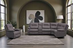 META Sofa Jackson Power Recliner Chair in Dark Grey - thumbnail 2