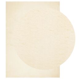 Berkfield Home Rug HUARTE Short Pile Soft & Washable Cream 160x230 cm - Size: Medium - thumbnail 3