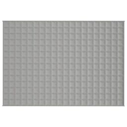 Berkfield Home Weighted Blanket Grey 138x200 cm Single 10 kg Fabric - thumbnail 3