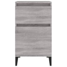 Berkfield Home Elegant Bedside Cabinets 2 pcs Grey Sonoma 40x35x70 cm - Size: 40 x 35 x 70 cm - thumbnail 6