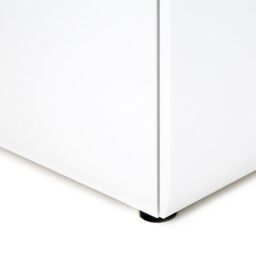 Furniture To Go Chelsea Bedroom 2 Drawer Bedside in White - thumbnail 4