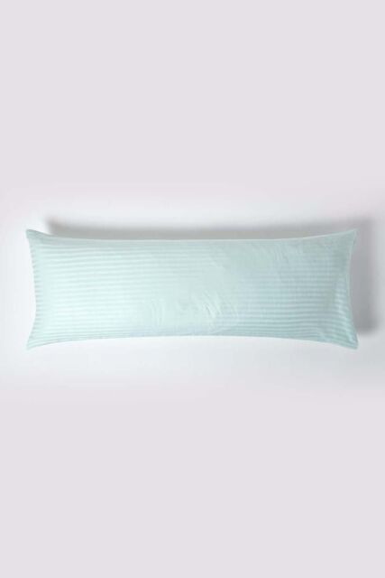 Homescapes Egyptian Cotton Ultrasoft Body Pillowcase 330 TC in Light Blue - image 1