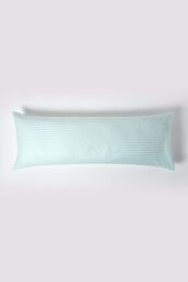 Homescapes Egyptian Cotton Ultrasoft Body Pillowcase 330 TC in Light Blue