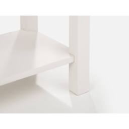 Cheshire Kirkhaven 90cm Console Table in Ivory & Oak in Light Oak - thumbnail 4