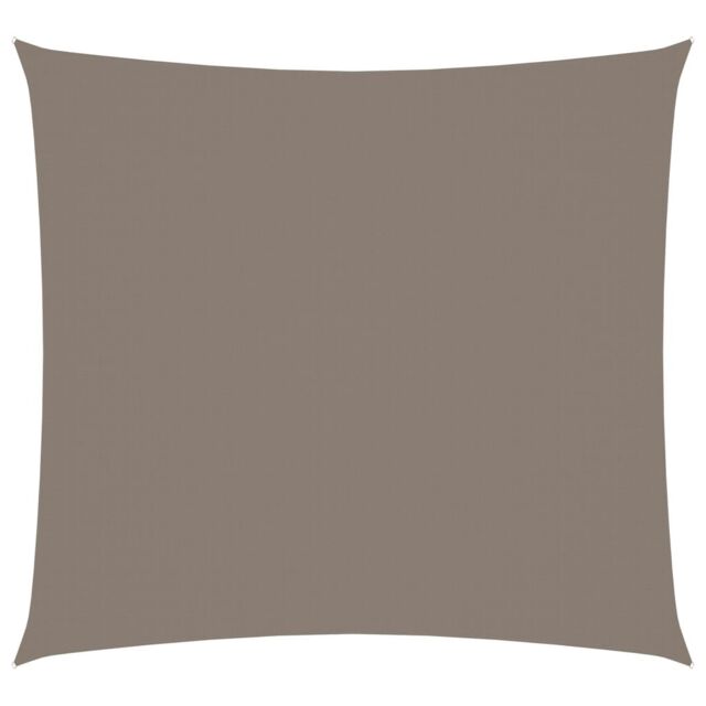 Berkfield Home Sunshade Sail Oxford Fabric Square 4x4 m Taupe in Beige - image 1