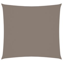 Berkfield Home Sunshade Sail Oxford Fabric Square 4x4 m Taupe in Beige - thumbnail 1