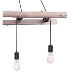 Netlighting Irmgard Bar Pendant Ceiling Light Natural Color 4x E27 - thumbnail 3