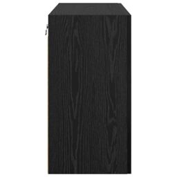 Berkfield Home Wall Cabinet Black oak 60 x 31 x 60 cm Engineered wood - thumbnail 7