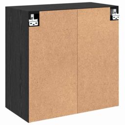 Berkfield Home Wall Cabinet Black oak 60 x 31 x 60 cm Engineered wood - thumbnail 8
