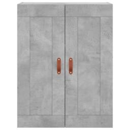 Berkfield Home Highboard Concrete Grey 69.5x34x180 cm Engineered Wood - thumbnail 6
